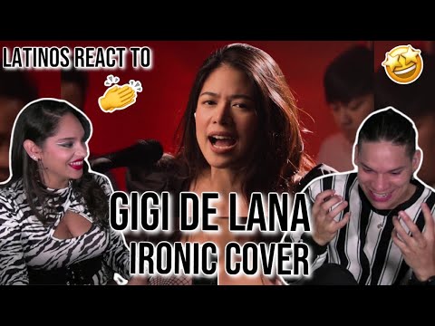 Latinos react to Gigi De Lana singing Alanis Morisette “Ironic” live 👏