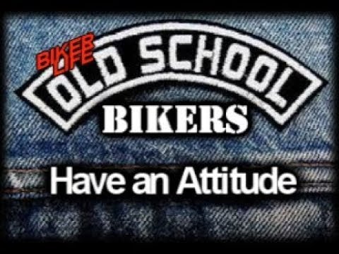Why do Old School Bikers have Attitude?