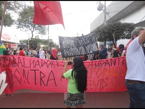 Greve Geral: Manifestação em Dourados (MS) é marcada pela combatividade