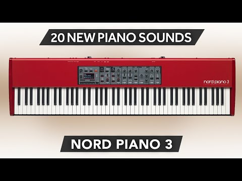 ASL011 - Magic Piano Collection - Nord Piano 3 ( 20 presets ) - Video Preview 1