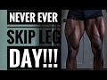 Tired Of Skinny Chicken Legs??? THIS LEG WORKOUT IS FOR YOU!!!!