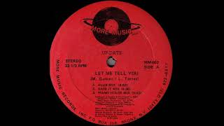 Up-Date ‎– Let Me Tell You  (Bass It Mix)