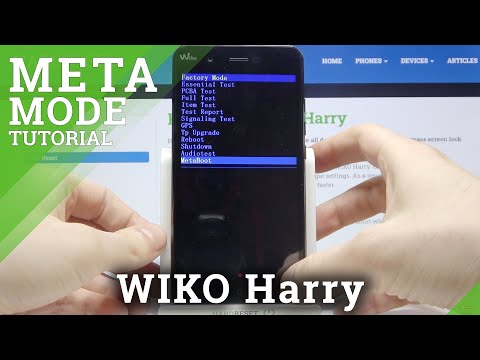 Meta Mode WIKO Harry - Enter & Quit MetaBoot
