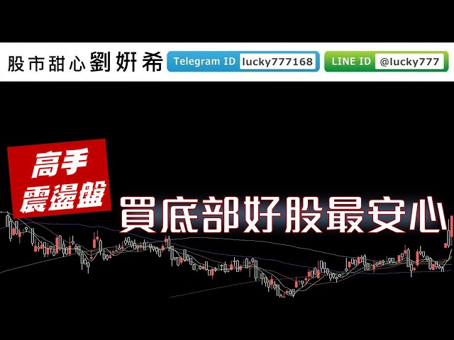 0505廣播題目【股市甜心　劉&#23032;希】高手震盪盤，買底部好股最安心
