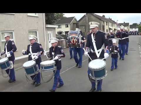 Carryduff FB @ Gortagilly Coronation FB Parade 2018