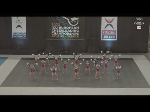 ICU Europeans 2022 Junior Pom - Team Finland HAC Junior Dance Elite