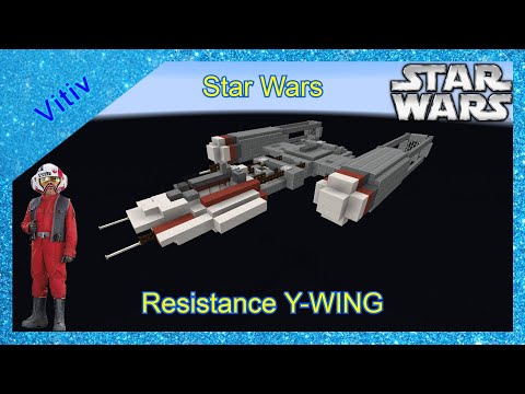 Star Wars 'Resistance' BTA-NR2 Y-WING Starfighter in Minecraft - Tutorial