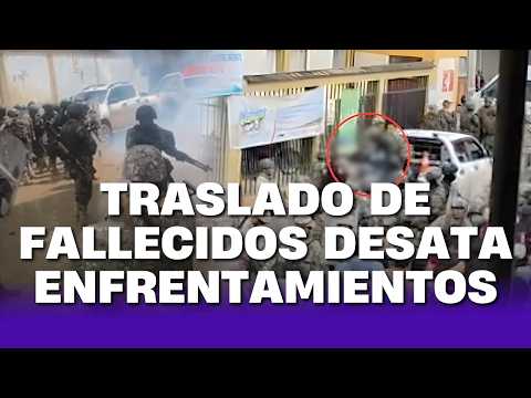 Traslado de fallecidos provoca enfrentamiento en Pataz