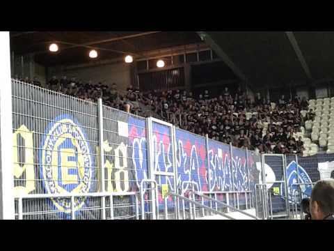 Derby Krakowa ( 05.08.2016 ) doping kibiców Wisły