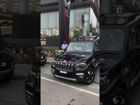 New Scorpio classic s11 delivery 🎁🎉🥳🚚 #motivationalvideo #scorpio #scorpios11 #blackscorpio #shorts