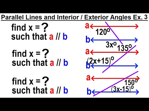 Geometry Ch 4 Lines and Angles 1 of 54 Parallel Lines and Planes