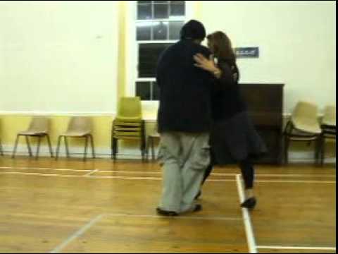 El Cacha Tango Class - Sacadas in continuous turns(part2)