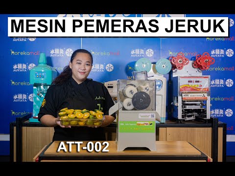 Mesin Pemeras Buah - AUTATA JUICE SQUEEZER ATT-02 on Youtube