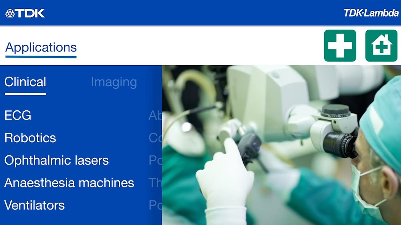 TDK-Lambda Healthcare Power Supply Solutions for Medical — Allied Electronics & Automation