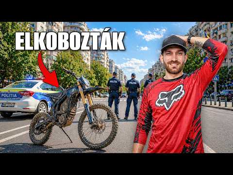 Lefoglalták a rendőrök az ÚJ motoromat...