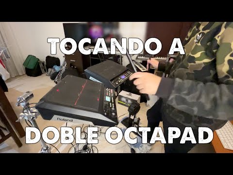 como toco en vivo a DOBLE OCTAPAD @lauchalarsen