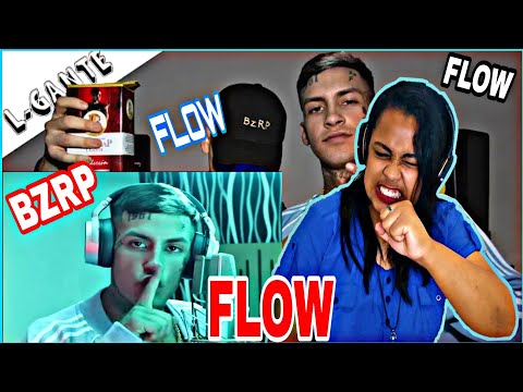 Reacciono a L-Gante / BZRP / Dame Flow