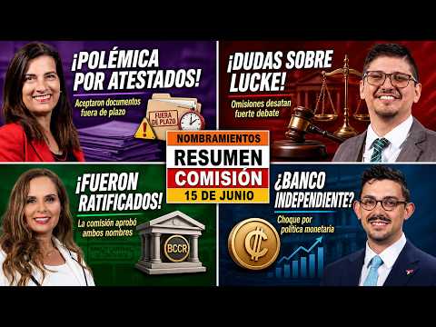 BCCR y Congreso: El Futuro de los Nombramientos y la Fiscalización