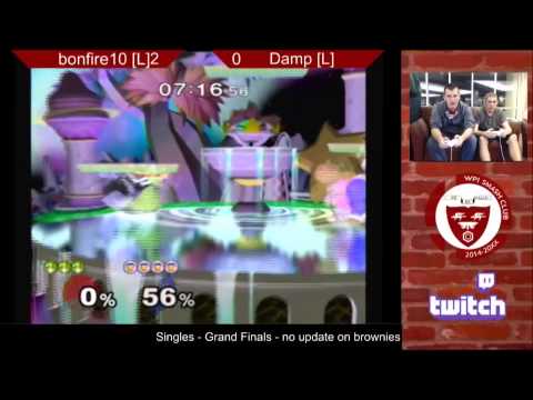WPI Melee Singles Grand Finals - Damp vs bonfire10