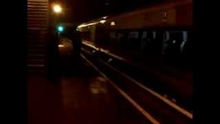 preview picture of video 'ICR 22000 DMU departs Arklow in the dark'