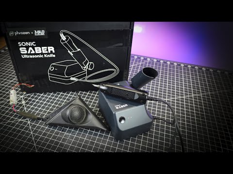 Cuts Through Plastic Like Butter But It Isn't A Hot Knife - Phrozen Sonic Saber Ultrasonic Cutter