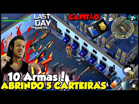 ●ABRINDO 5 CARTEIRAS AZUL DO CAPITÃO NA DELEGACIA 👁 MINI SÉRIE Last Day On Earth GAMEPLAY