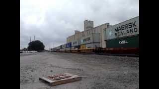 preview picture of video 'BNSF Westbound Z Train Woodward Oklahoma'