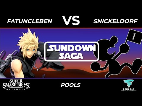 FatUncleBen (Cloud) vs Snickeldorf (Game & Watch) - Ultimate Pools - Sundown Saga 2024