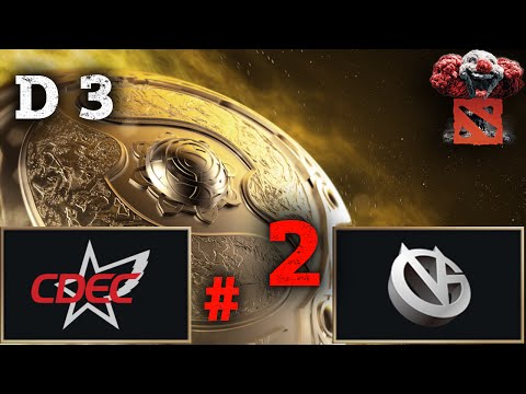 CDEC vs Vici Gaming  - Game 2 - DAY 3 - The International 2015  dota 2. 29.07.2015