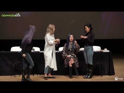 [ENG SUB] 191201 MAMAMOO 'Reality in BLACK' - Korea Artist Center Fansign