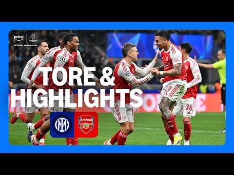 UEFA Champions League Inter vs Arsenal | Highlights und Tore