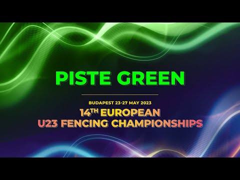 green 7 14th European U23 Fencing Championships