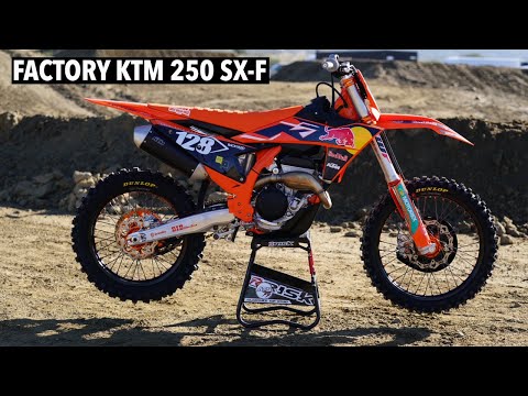 Everything NEW On the 2022 KTM 250 SX-F Factory Edition!