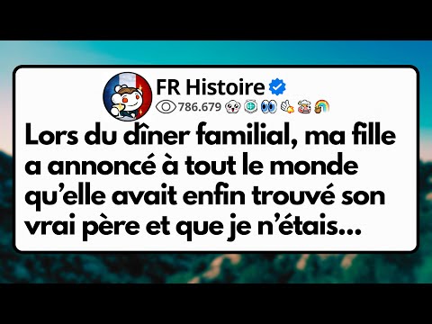 During the family dinner, my daughter announced to everyone that she had finally found her true...