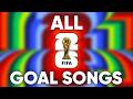 All FIFA World Cup 2026 Goal Songs