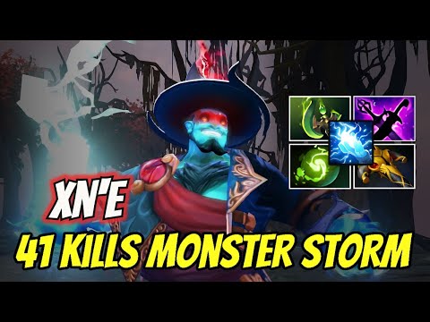 xN`e 41 Kills MONSTER Storm Spirit - Epic Mega Creep Comeback | Dota 2 Pro Highlights | 7.38b