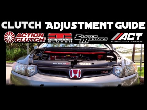 8th Civic Si and RSX Type-S Clutch Adjustment DIY