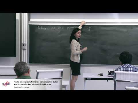 Ewelina Zatorska: Finite-energy solutions for compressible Euler and Navier-Stokes with nonlocal...