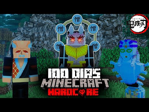 I Survived 100 Days In Kimetsu No Yaiba In Minecraft HARDCORE... This Is What Happened