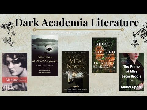 Dark Academia Books To Read (not by Donna Tartt)