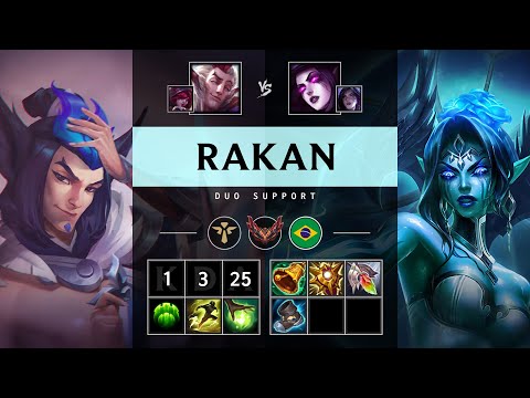 Rakan Support vs Morgana - BR Grandmaster Patch 25.10