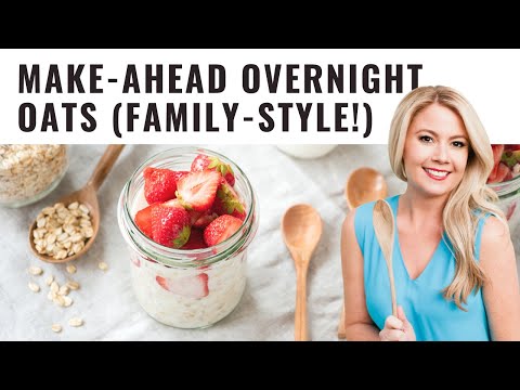Quick & Easy Overnight Oats! (Make-Ahead Meal)