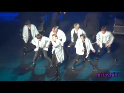 170320 BTS The Wings Tour in Brazil Fancam Part 1 - Opening Intro VCR + Not Today