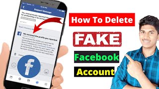 How to Delete Fake Facebook Account Permanently | How to Delete Fake Account on Facebook | Facebook
