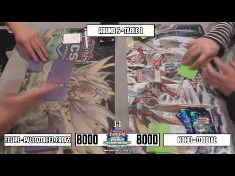 Ronda 5 WCQ Regional Qualifier Barcelona: Felipe(Paleozoic ft. Frogs) VS Kohei(Zoodiac)