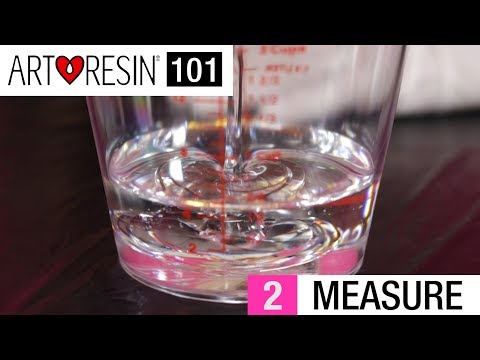 How To Mix Resin & Hardener: 3 Steps To Calculate Resin Measurements Precisely                               &ndash; ArtResin              