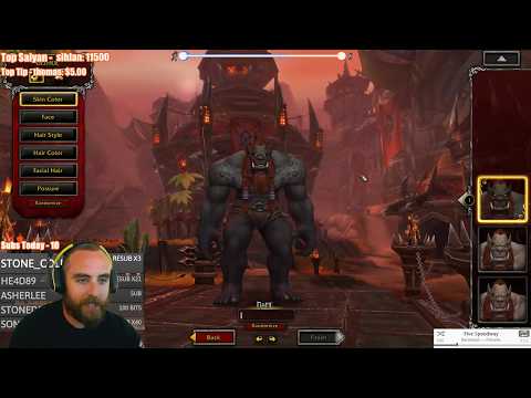 Battle for Azeroth (Beta): Mag'Har Orc Character Creation & Customization - New Orc Allied Race!