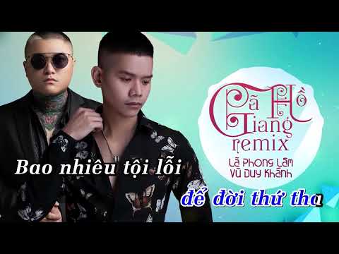 Gã Giang Hồ Remix Karaoke - Lã Phong Lâm, Vũ Duy Khánh | Beat Chuẩn