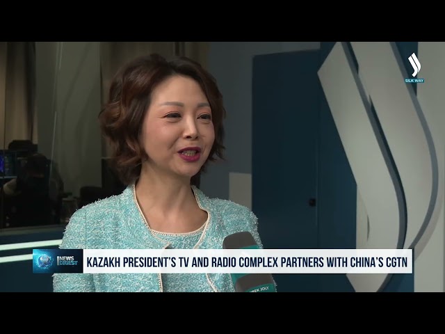 Kazakistan Cumhur Başkanlığı televizyon ve radyo kompleksi işbirliğinin sınırlarını genişletiyor