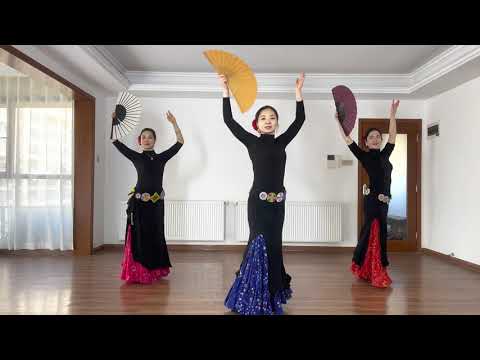 FCBD®style with FAN (Devi mamak step)-----DanceTogetherTribal, CHINA